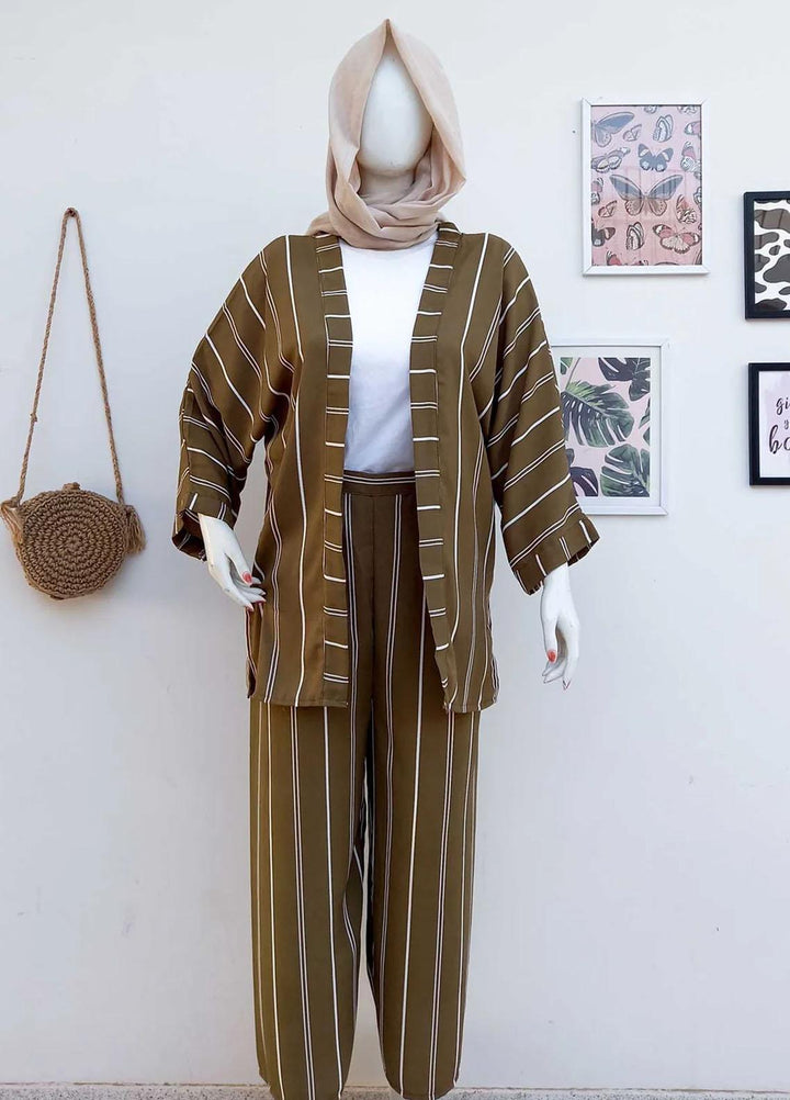 Robes Pret Casual  Long Dress OLIVE KIMONO