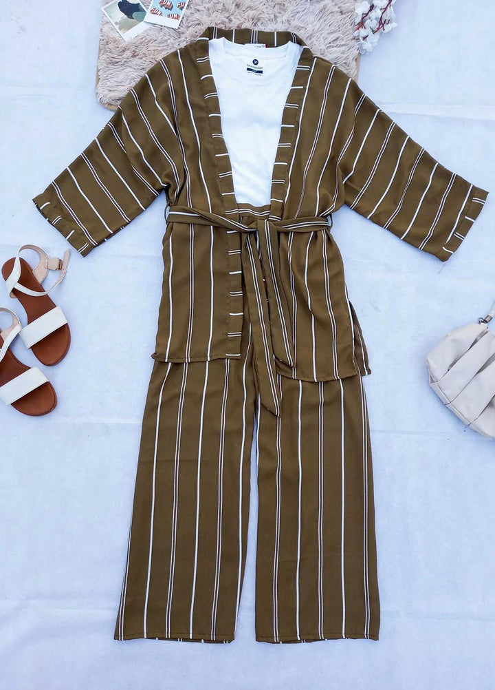 Robes Pret Casual  Long Dress OLIVE KIMONO