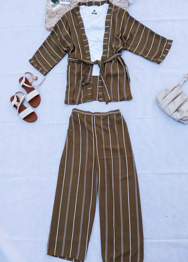 Robes Pret Casual  Long Dress OLIVE KIMONO