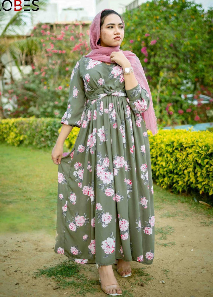 Robes Pret Casual  Long Dress OLIVETE