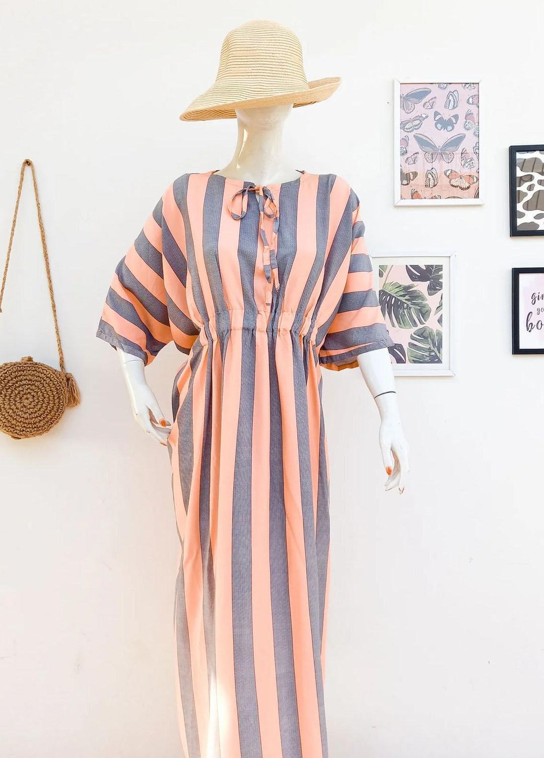 Robes Pret Casual  Long Dress PEACHY BLISSE
