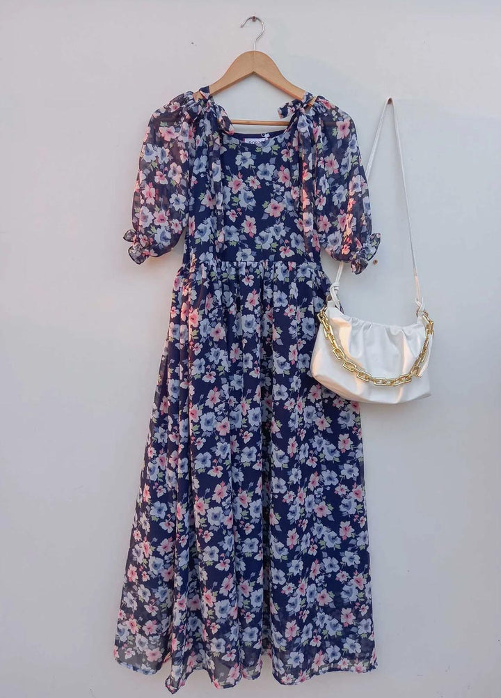 Robes Pret Casual  Long Dress PRETTY IN PETALS