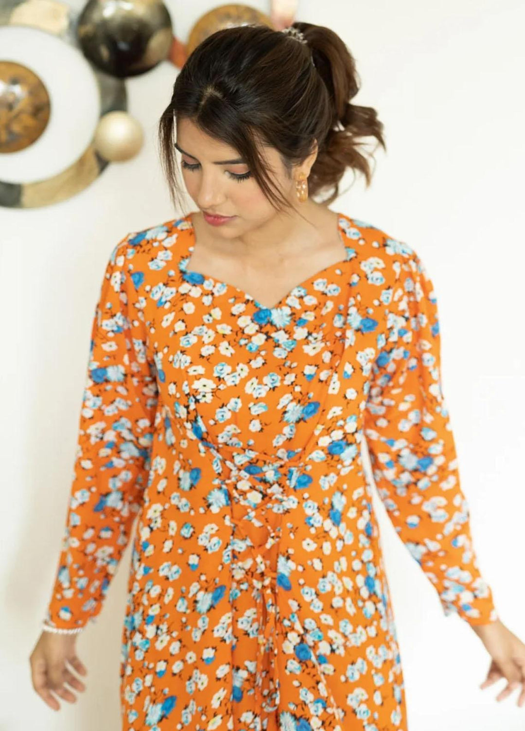 Robes Pret Casual  Long Dress RADIANT FLORA