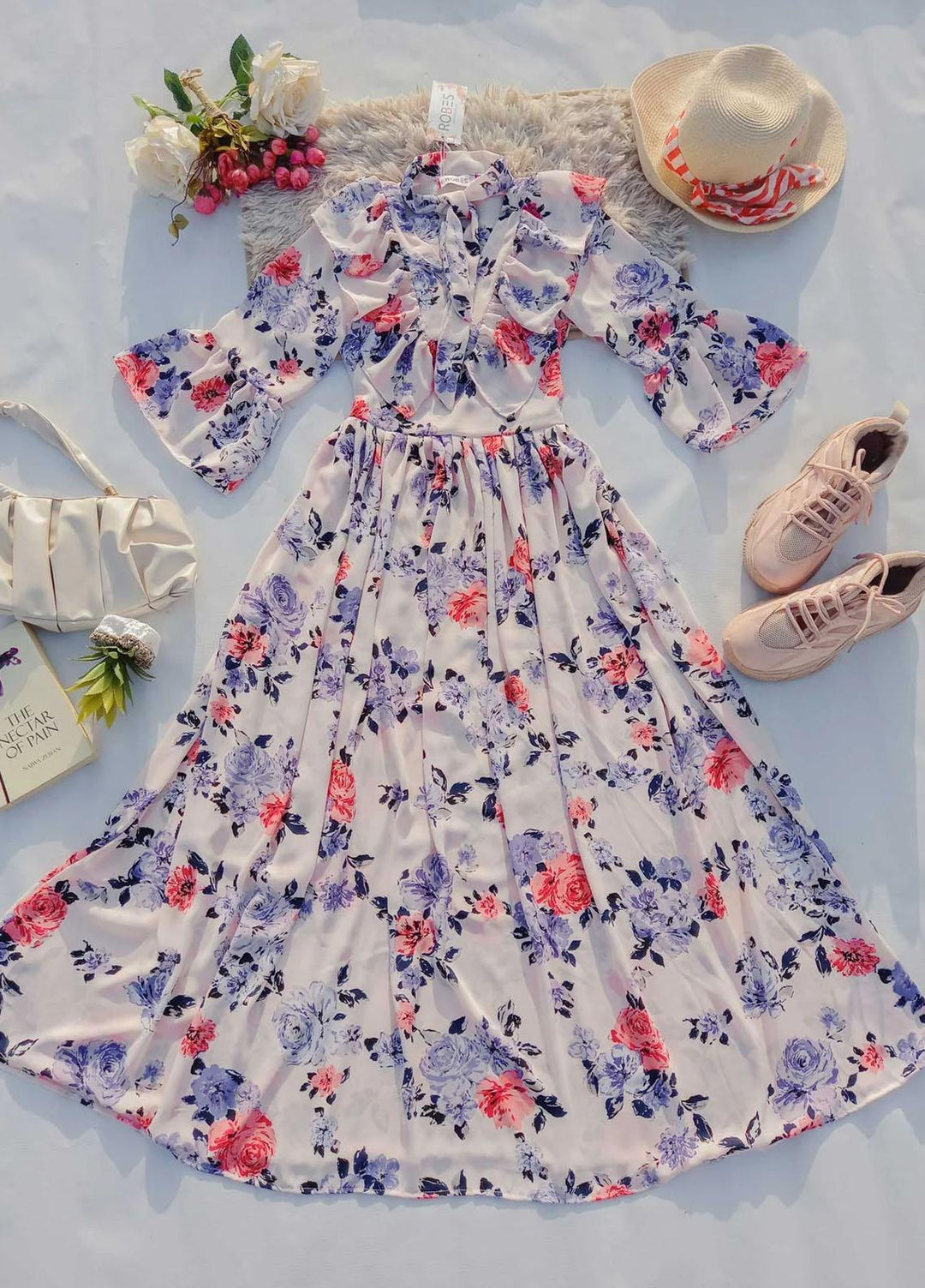 Robes Pret Casual  Long Dress SEASHELL FLUER
