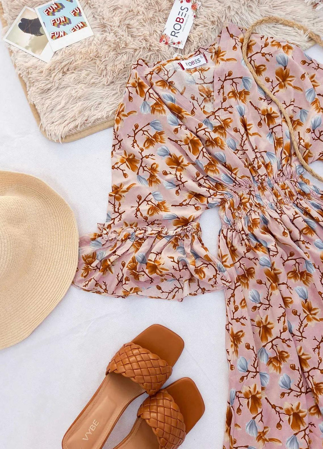 Robes Pret Casual  Long Dress SUMMER BLOOM 2.0
