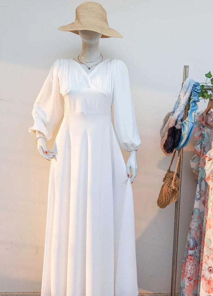 Robes Pret Casual  Long Dress VANILLA TWIRL