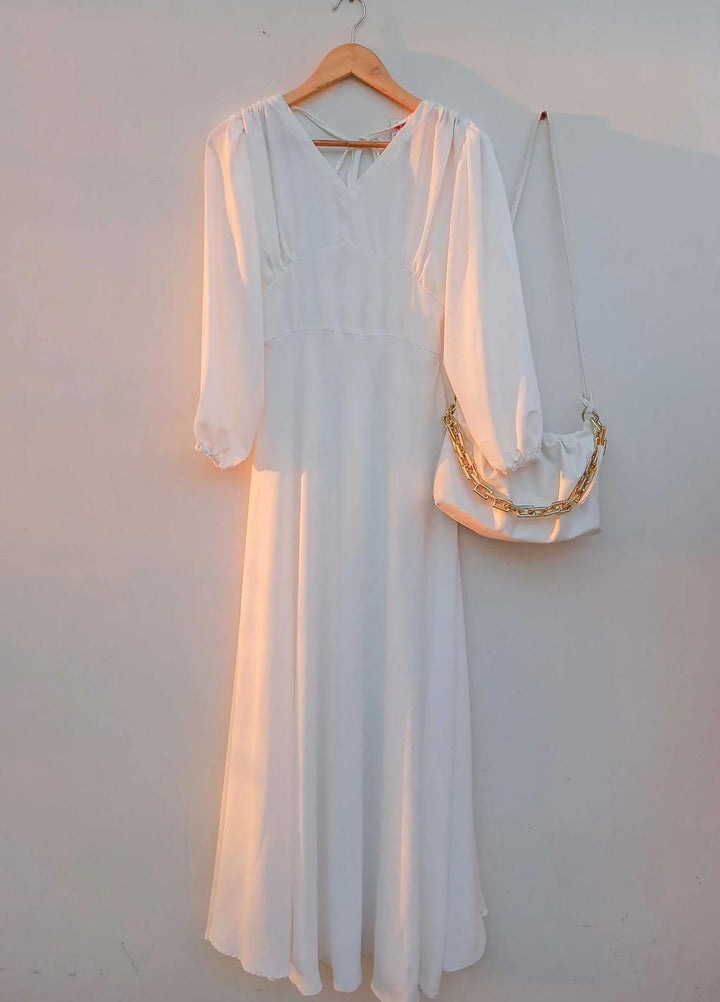 Robes Pret Casual  Long Dress VANILLA TWIRL