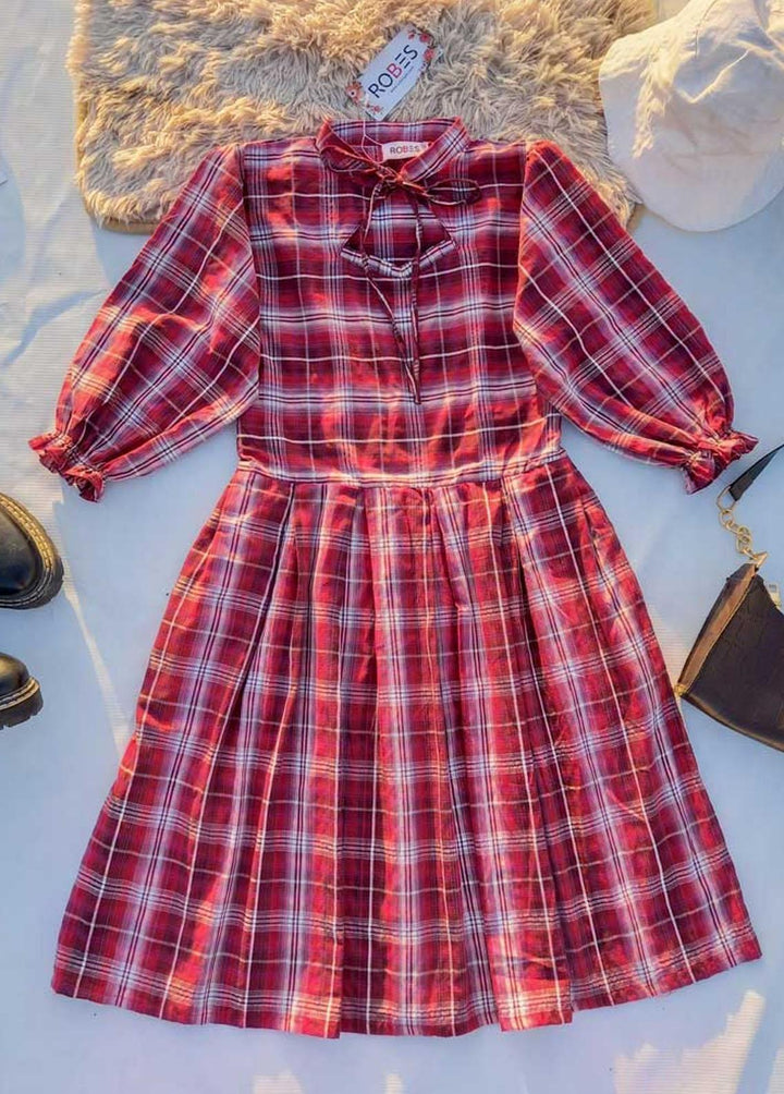 Robes Pret Casual Cotton Short Dress CHERY GRUNGE