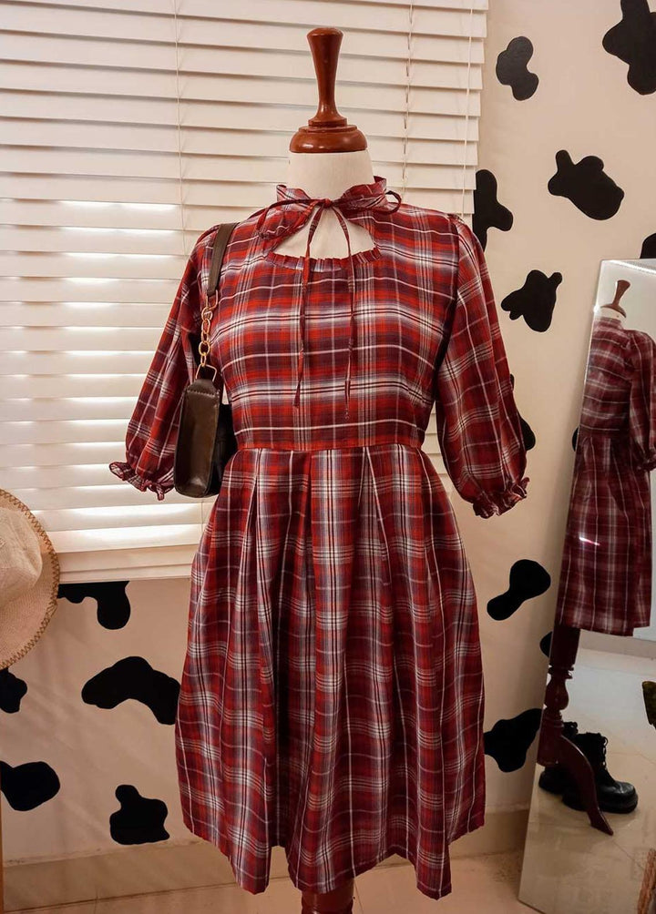 Robes Pret Casual Cotton Short Dress CHERY GRUNGE