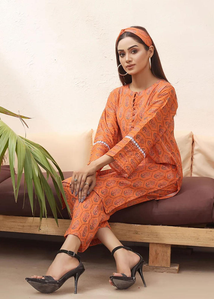 Robes Pret Printed Lawn 2 Piece Suit ZARA