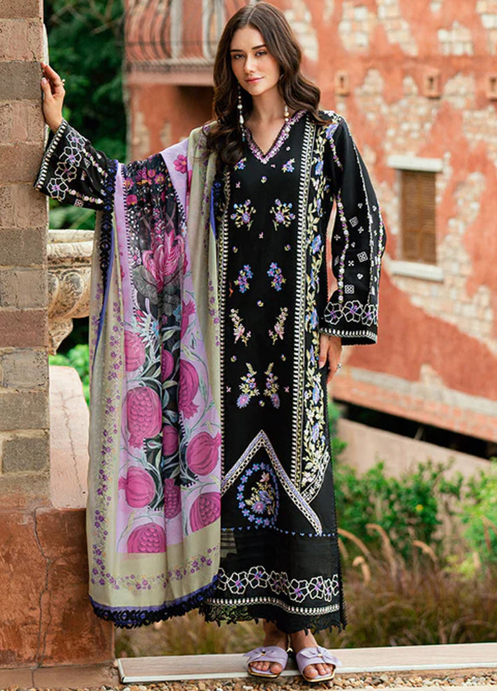 Roheenaz Embroidered Lawn Suits Unstitched 3 Piece D-02 A Sireli - Summer Collection