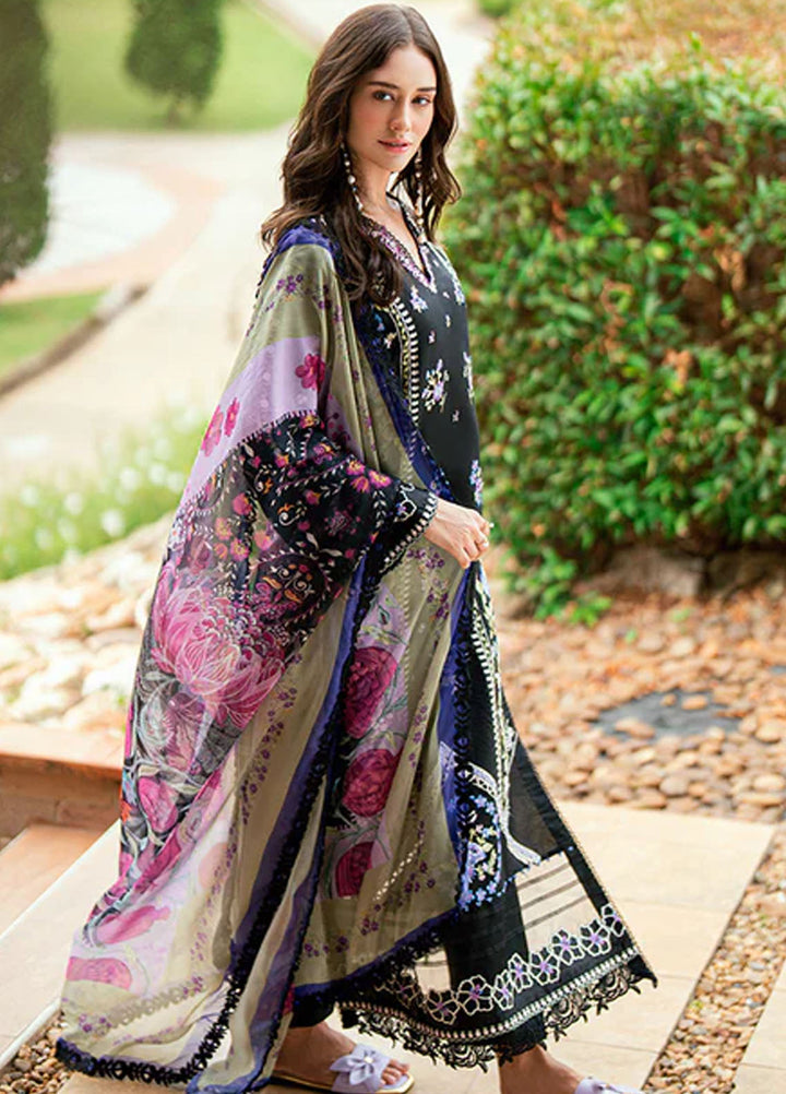 Roheenaz Embroidered Lawn Suits Unstitched 3 Piece D-02 A Sireli - Summer Collection