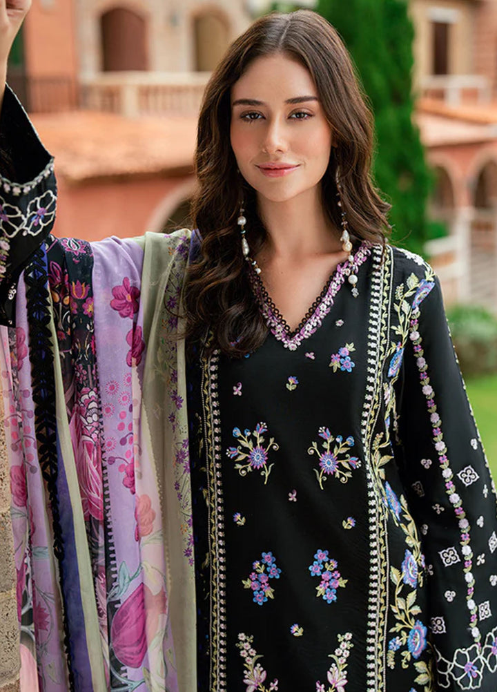 Roheenaz Embroidered Lawn Suits Unstitched 3 Piece D-02 A Sireli - Summer Collection