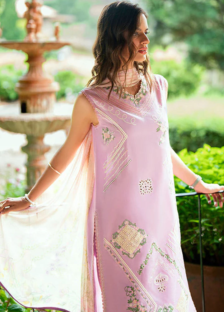 Roheenaz Embroidered Lawn Suits Unstitched 3 Piece D-06 B Mirielle - Summer Collection