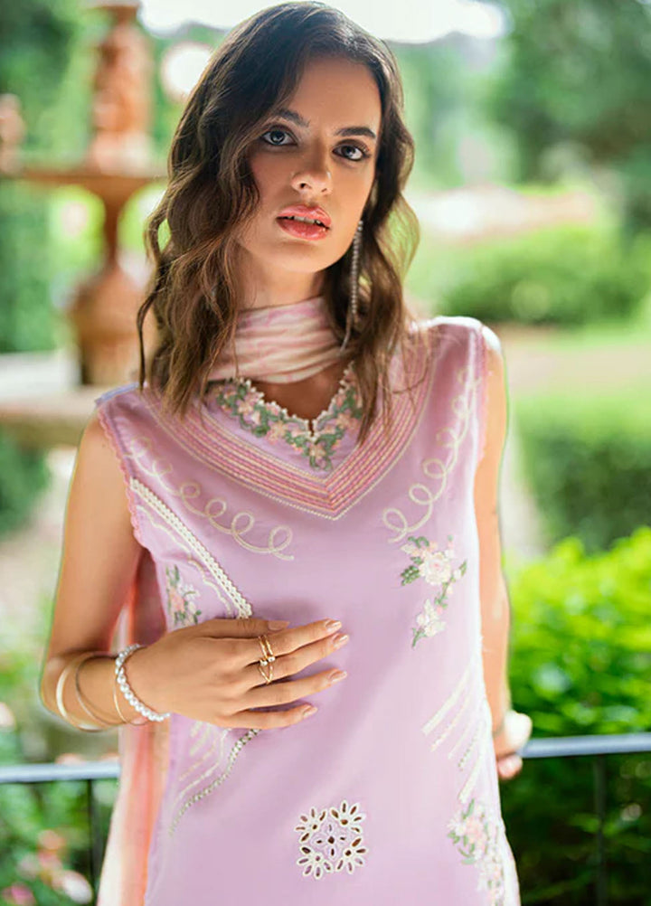 Roheenaz Embroidered Lawn Suits Unstitched 3 Piece D-06 B Mirielle - Summer Collection