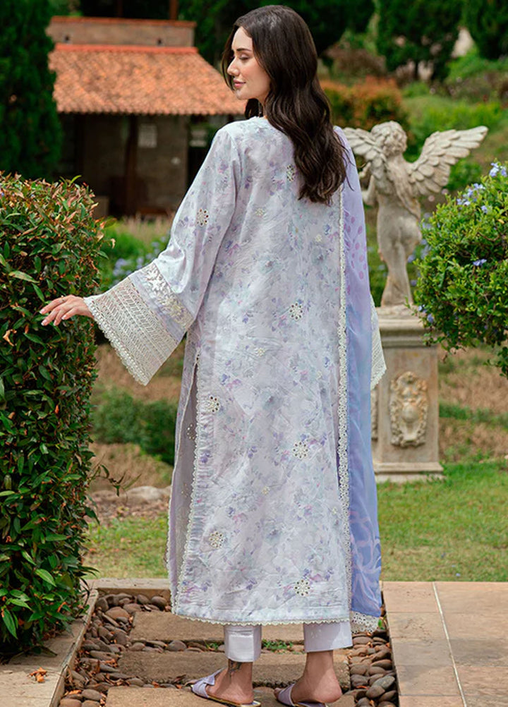 Roheenaz Embroidered Lawn Suits Unstitched 3 Piece D-08 B Florin - Summer Collection