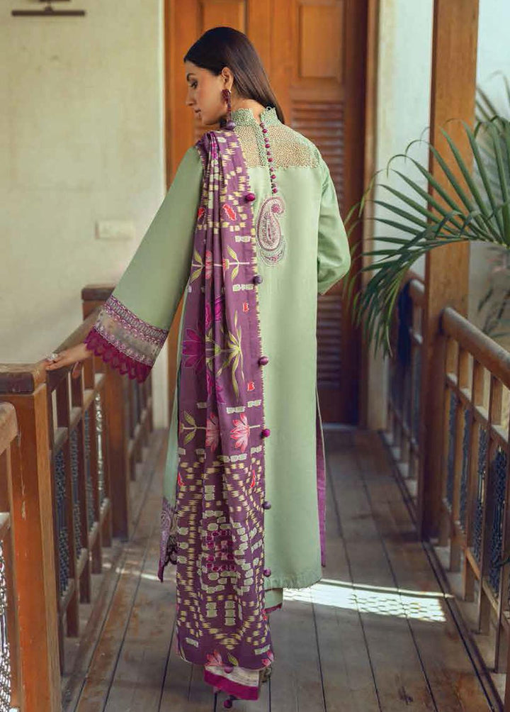 Roheenaz Embroidered Khaddar Suits Unstitched 3 Piece RO22FW RNZ-22-03-A - Luxury Collection