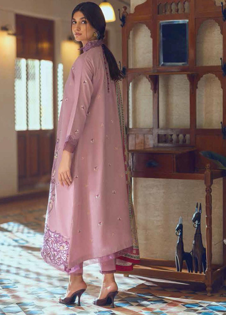 Roheenaz Embroidered Linen Suits Unstitched 3 Piece RO22FW RNZ-22-04-A - Luxury Collection