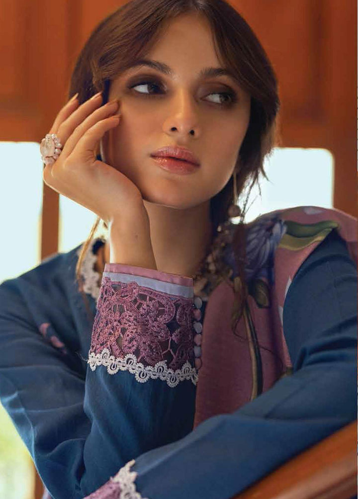 Roheenaz Embroidered Khaddar Suits Unstitched 3 Piece RO22FW RNZ-22-06B - Luxury Collection