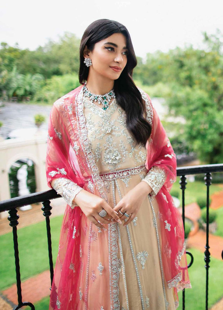 Aafreen By Roheenaz Embroidered Chiffon Suits Unstitched 4 Piece RO22KC RNZ22-01 Soraya - Luxury Collection