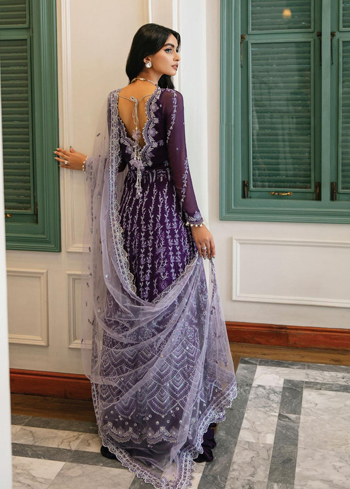 Aafreen By Roheenaz Embroidered Chiffon Suits Unstitched 4 Piece RO22KC RNZ22-08 Amaya - Luxury Collection