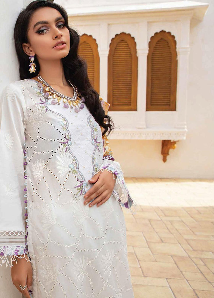 Roheenaz Embroidered Lawn Suits Unstitched 3 Piece RO22S-1 RNZ-08-B Day Dream - Summer Collection