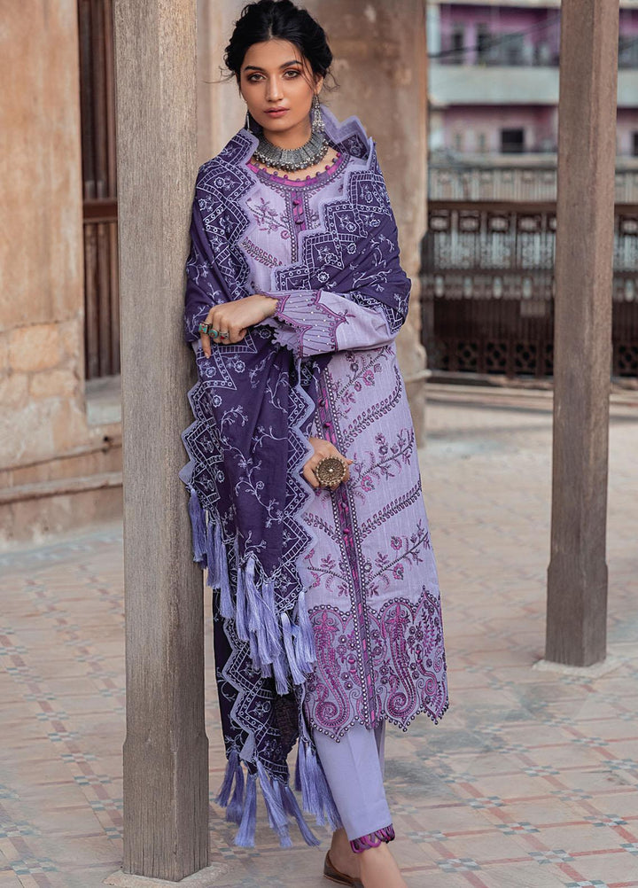 Roheenaz Embroidered Khaddar Suits Unstitched 3 Piece RO21WF RNW21-4A - Winter Collection