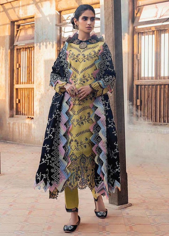 Roheenaz Embroidered Khaddar Suits Unstitched 3 Piece RO21WF RNW21-4B - Winter Collection