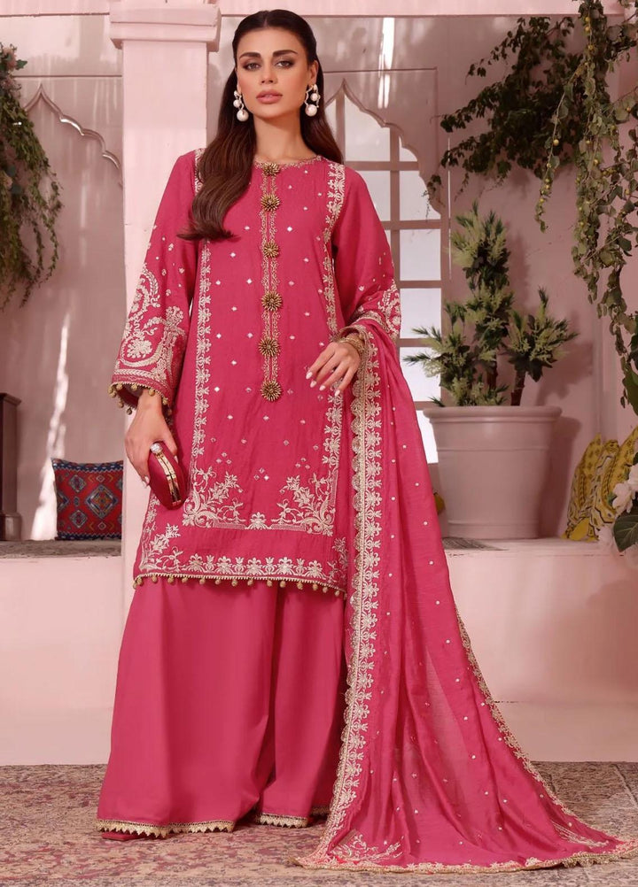 Roohi By Aahang Embroidered Lawn Suits Unstitched 3 Piece ANG23R Ayra - Summer Collection