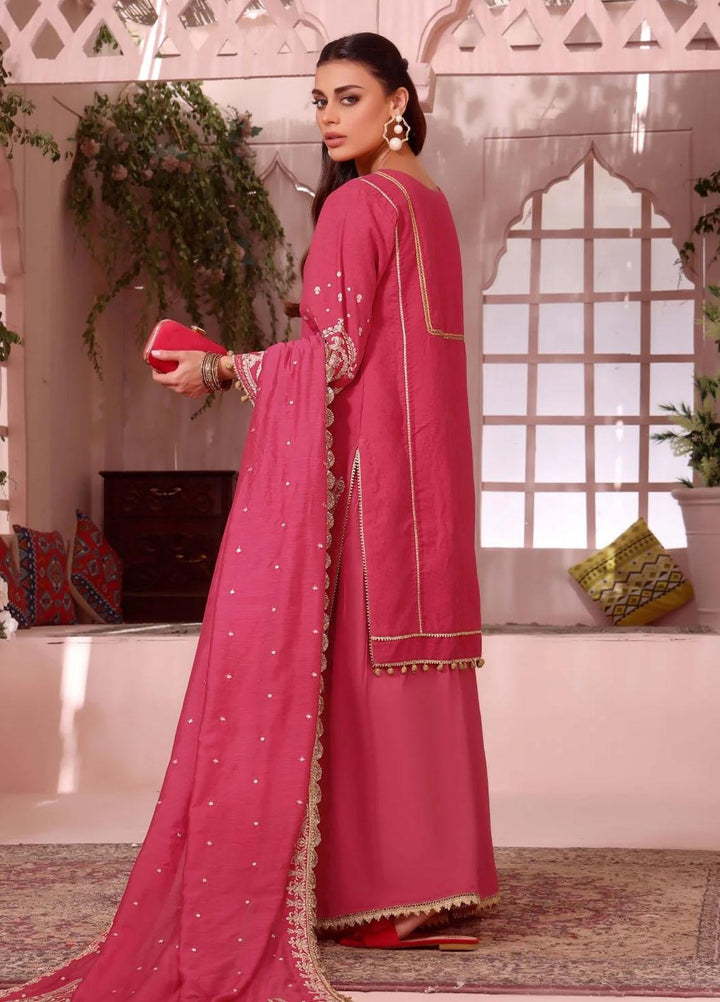 Roohi By Aahang Embroidered Lawn Suits Unstitched 3 Piece ANG23R Ayra - Summer Collection