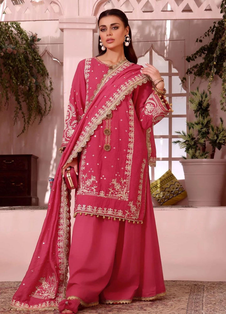 Roohi By Aahang Embroidered Lawn Suits Unstitched 3 Piece ANG23R Ayra - Summer Collection