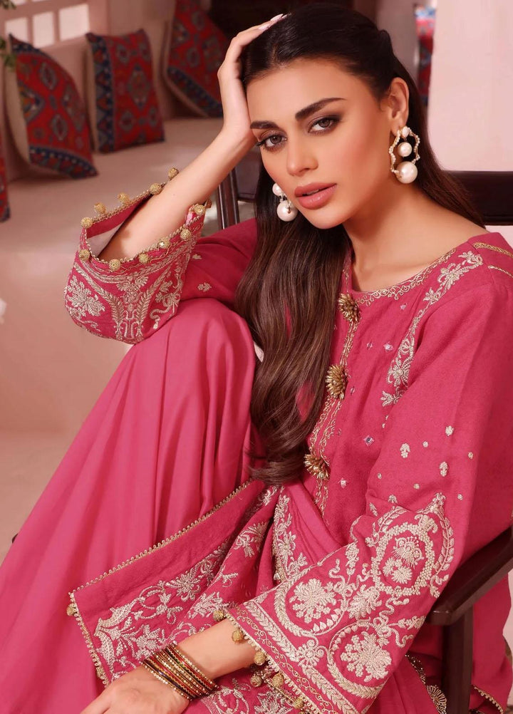 Roohi By Aahang Embroidered Lawn Suits Unstitched 3 Piece ANG23R Ayra - Summer Collection