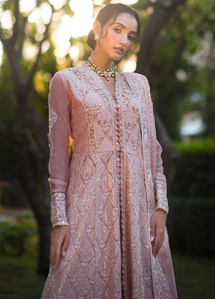 Roohi By Mushq Embroidered Organza Suit Unstitched 4 Piece MQ24R Aanya - Luxury Collection
