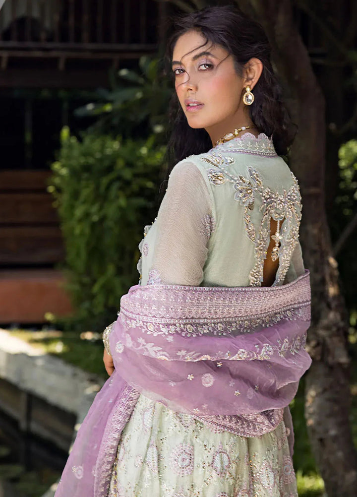 Roohi By Mushq Embroidered Organza Suit Unstitched 4 Piece MQ24R Aara - Luxury Collection