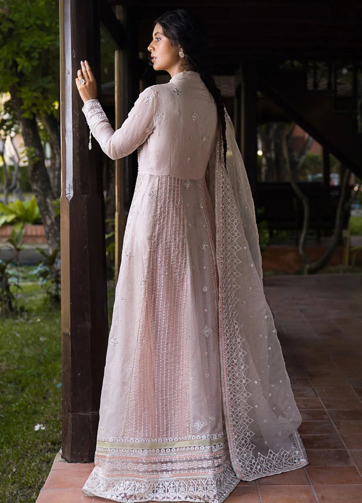 Roohi By Mushq Embroidered Organza Suit Unstitched 4 Piece MQ24R Anika - Luxury Collection