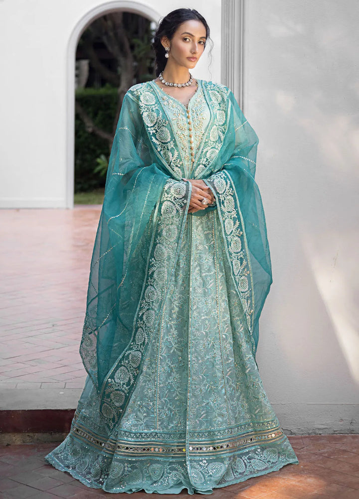 Roohi By Mushq Embroidered Organza Suit Unstitched 4 Piece MQ24R Meera - Luxury Collection