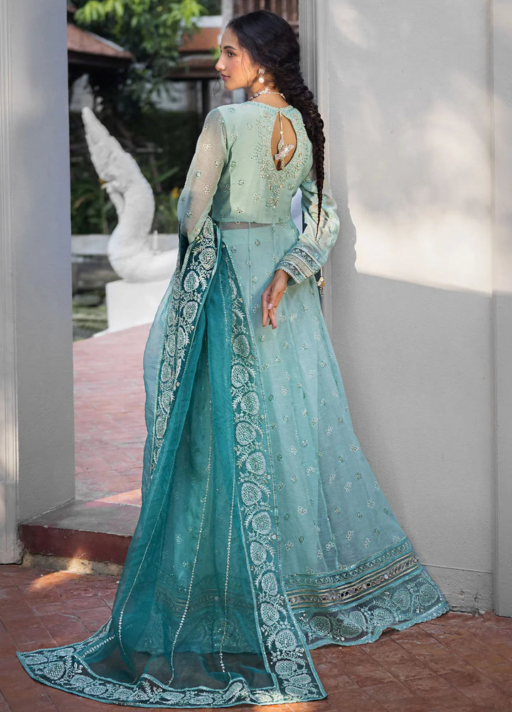 Roohi By Mushq Embroidered Organza Suit Unstitched 4 Piece MQ24R Meera - Luxury Collection