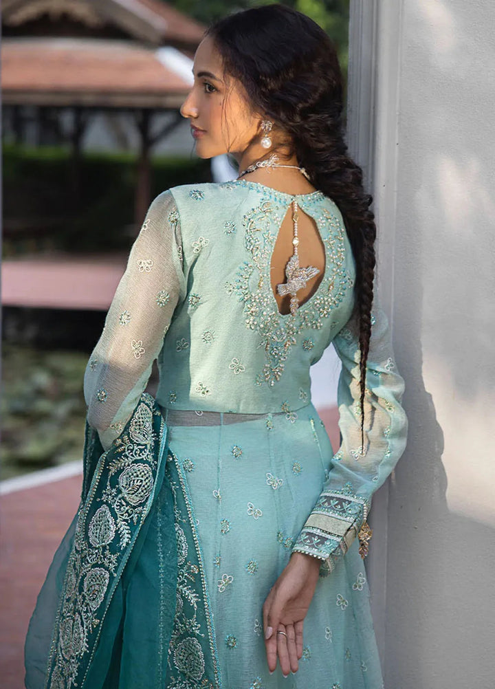 Roohi By Mushq Embroidered Organza Suit Unstitched 4 Piece MQ24R Meera - Luxury Collection