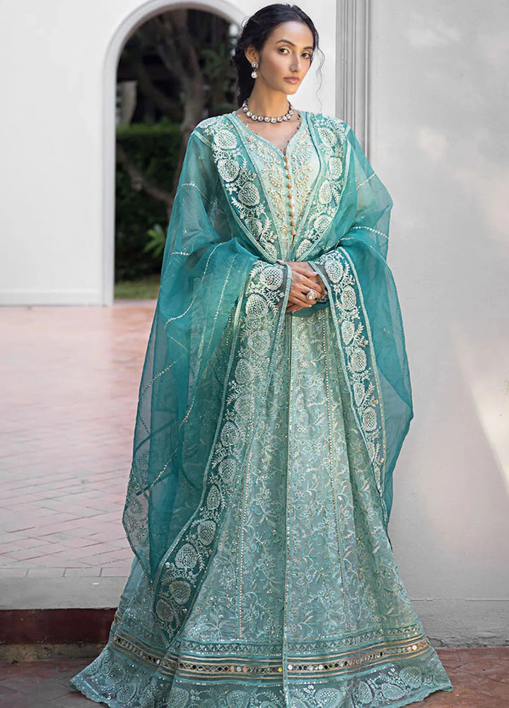 Roohi By Mushq Embroidered Organza Suit Unstitched 4 Piece MQ24R Meera - Luxury Collection