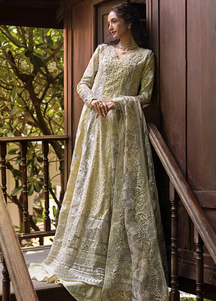 Roohi By Mushq Embroidered Organza Suit Unstitched 4 Piece MQ24R Riya - Luxury Collection