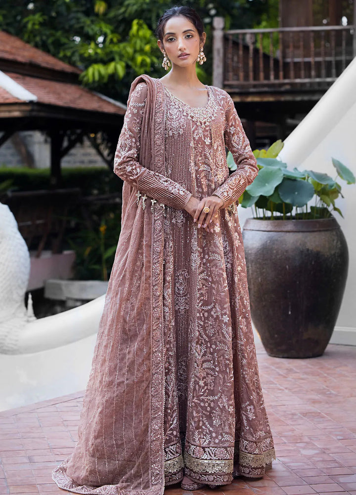 Roohi By Mushq Embroidered Organza Suit Unstitched 4 Piece MQ24R Vaniya - Luxury Collection