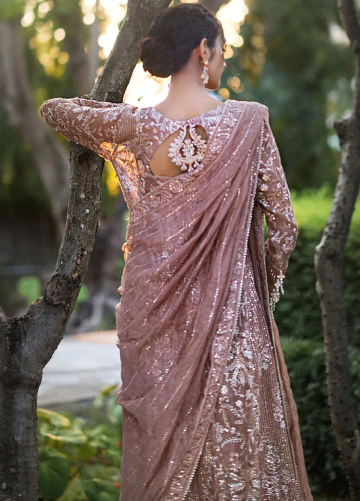 Roohi By Mushq Embroidered Organza Suit Unstitched 4 Piece MQ24R Vaniya - Luxury Collection
