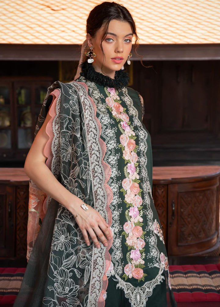 Rosemary And Ruffles By Asifa And Nabeel Embroidered Lawn Suit Unstitched 3 Piece AN24R RRL-03 Charisma - Luxury Summer Collection