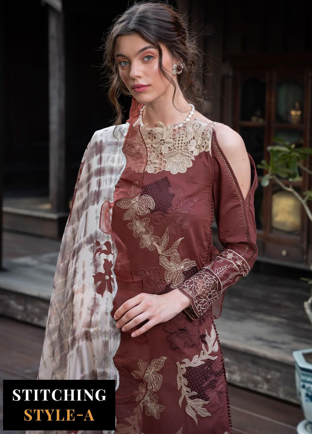 Rosemary And Ruffles By Asifa And Nabeel Embroidered Lawn Suit Unstitched 3 Piece AN24R RRL-04 Sheen - Luxury Summer Collection