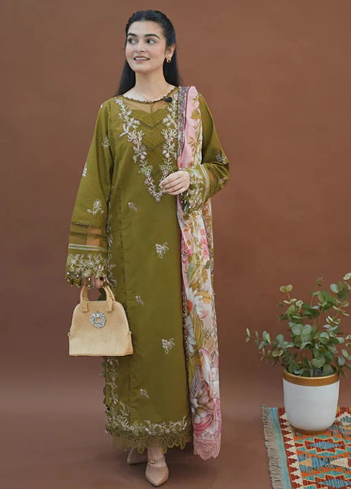 Roses De Feu by Sahane Embroidered Lawn Suits Unstitched 3 Piece SNE25RF CT-22002 Jardin - Summer Collection