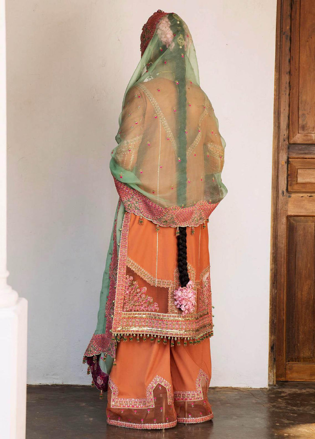 Roshan by Hussain Rehar Embroidered Lawn Suits Unstitched 3 Piece HRR23R Raeem - Luxury Collection