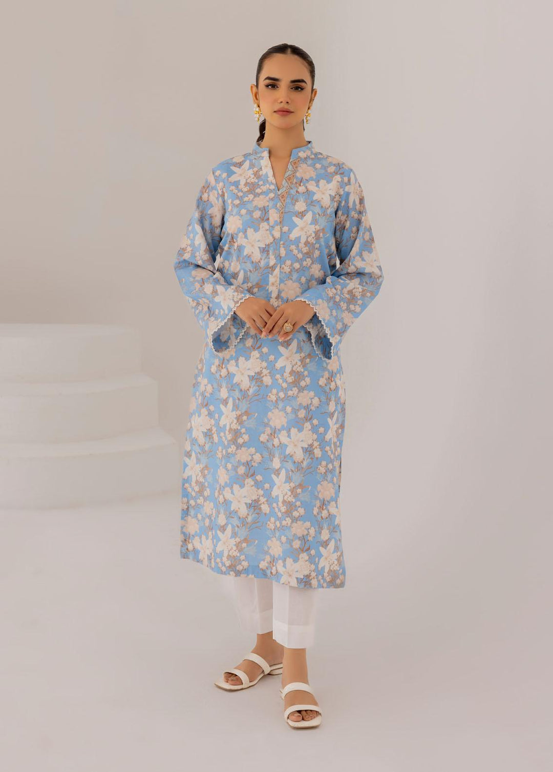 Esra Fashion Pret Printed Cambric Kurti ETK-23-03