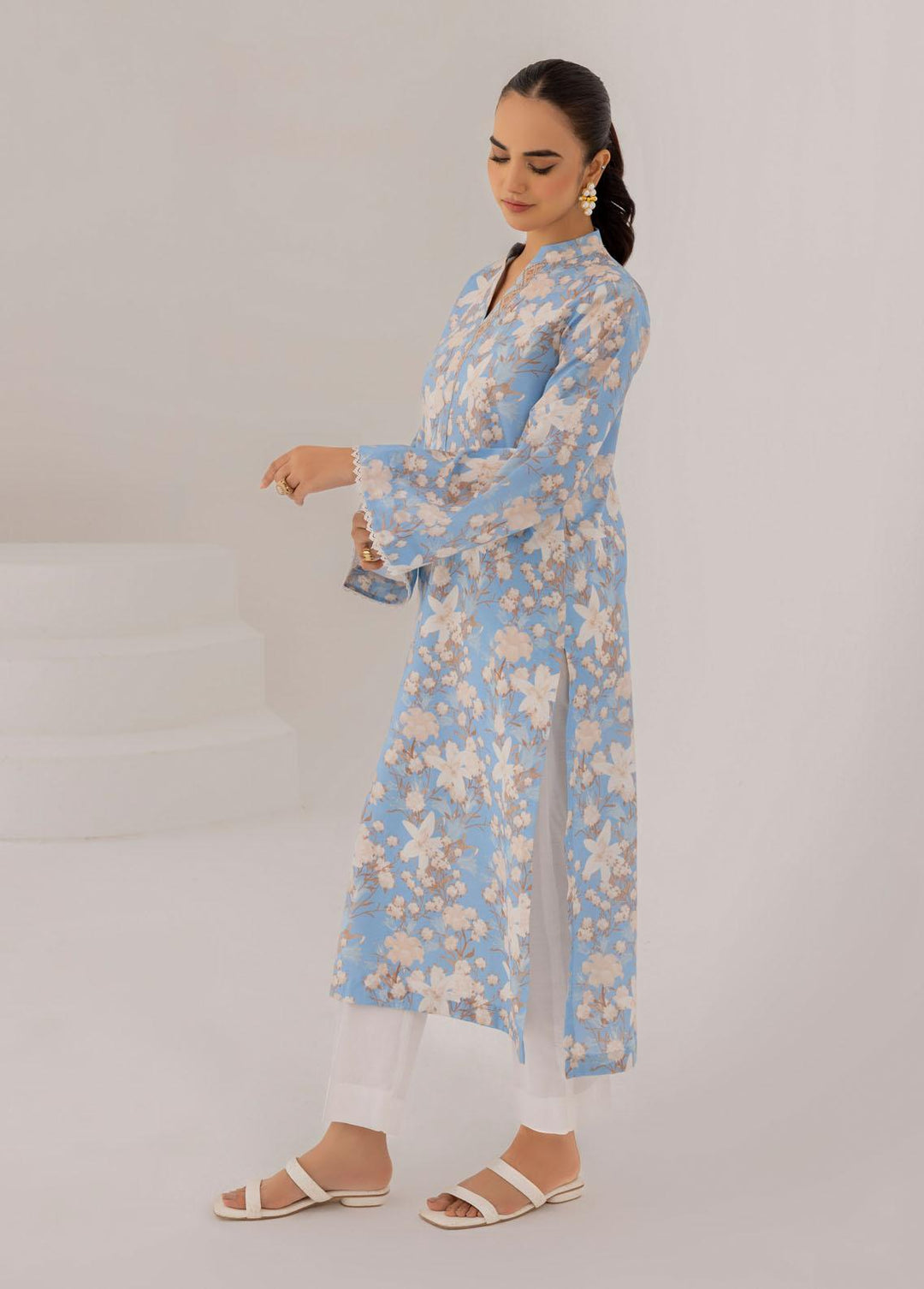 Esra Fashion Pret Printed Cambric Kurti ETK-23-03