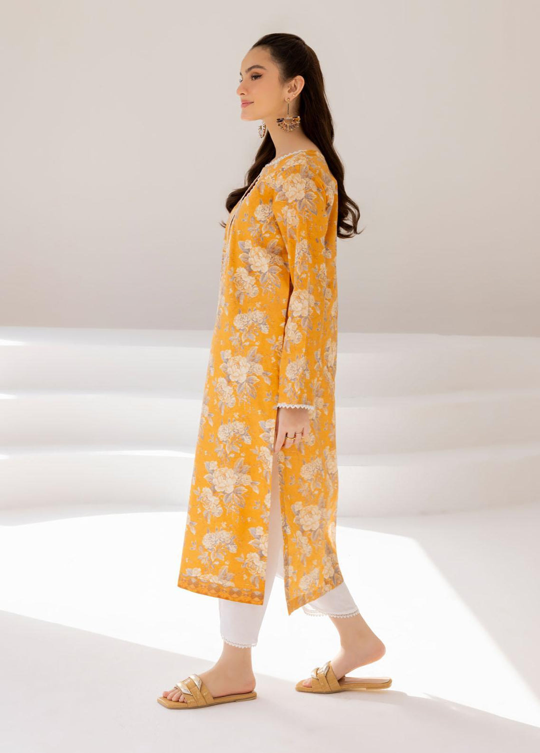 Esra Fashion Pret Printed Cambric Kurti ETK-23-07