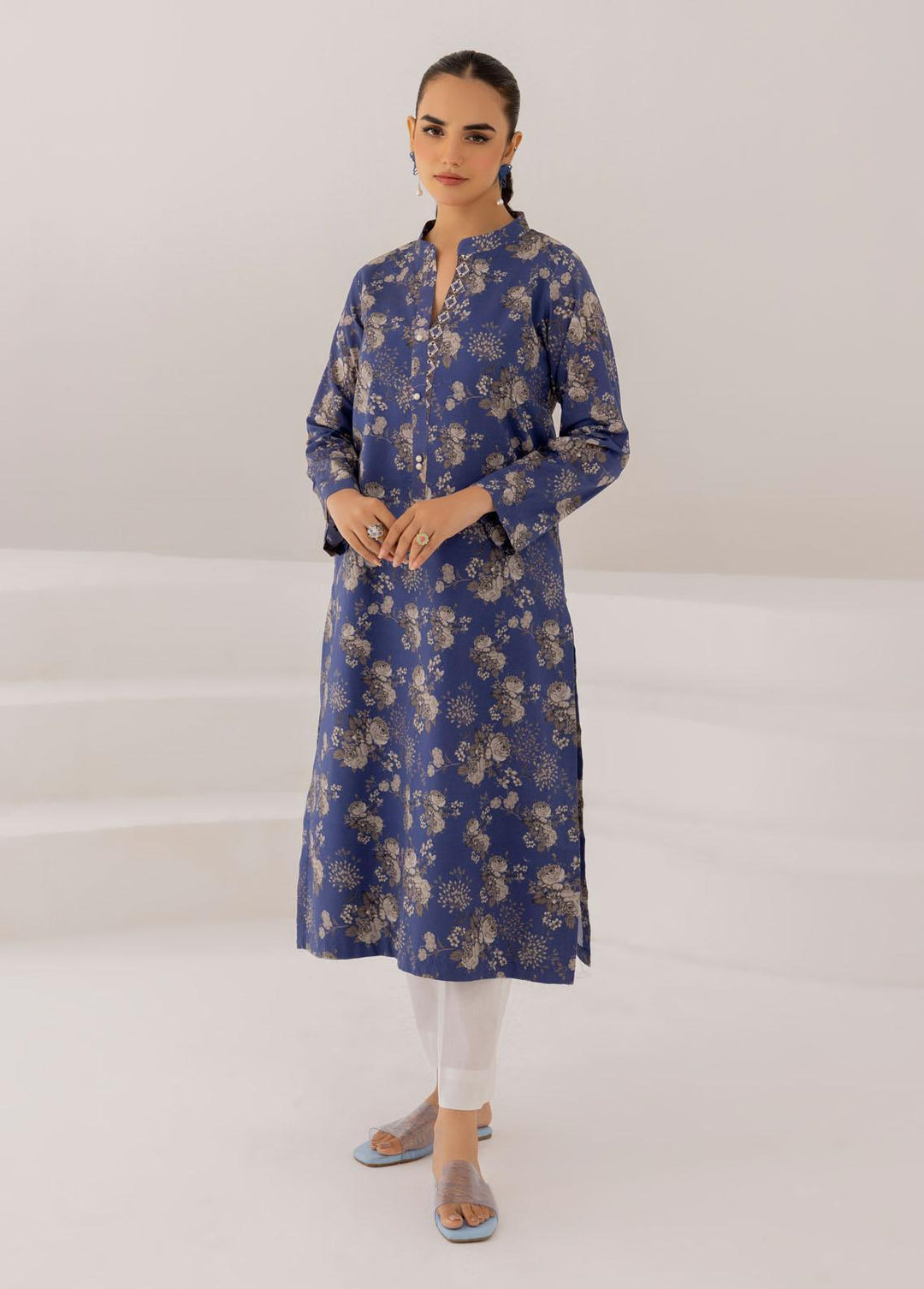 Esra Fashion Pret Printed Cambric Kurti ETK-23-08